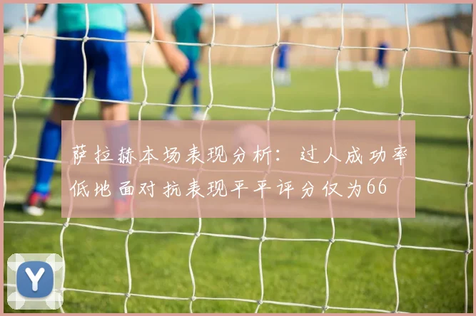 萨拉赫本场表现分析：过人成功率低地面对抗表现平平评分仅为66
