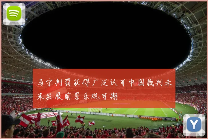 马宁判罚获得广泛认可中国裁判未来发展前景乐观可期